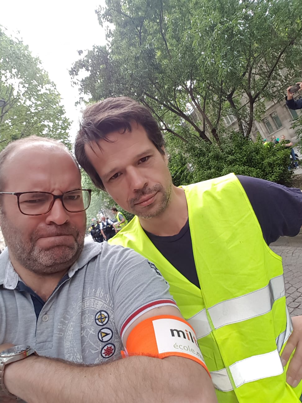 Juin 2018 - Helper à une course des écoliers du 9e