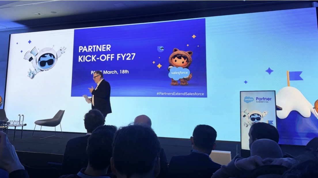 Hommage a Benjamin pendant le Salesforce France Partner Kick-Off